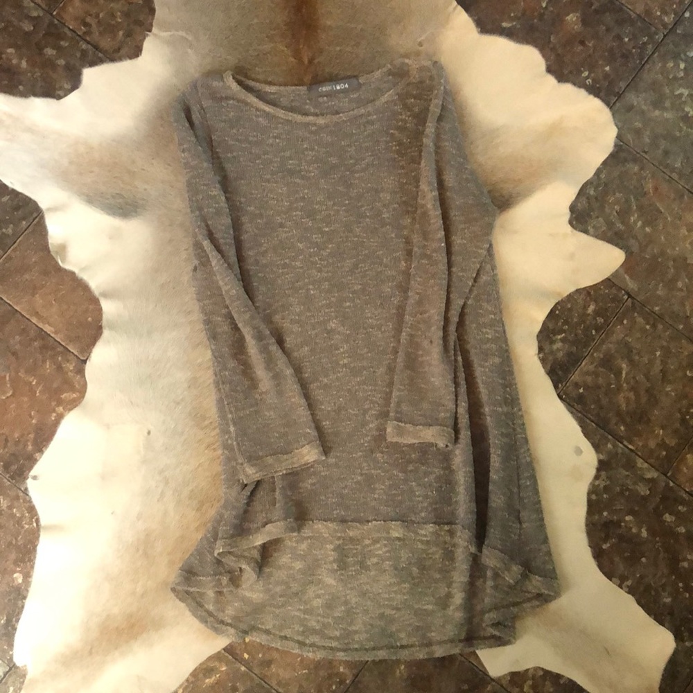 Grey sweater